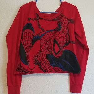 Spiderman crop top